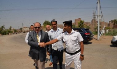 محافظ أسيوط يتابع أعمال تطوير مسار محطات رحلة العائلة المقدسة بدير درنكة