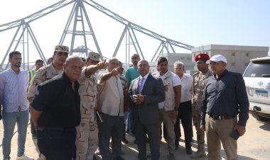 وزير النقل يتفقد مشروع إعادة تأهيل وتطوير خط السكة الحديد الفردان