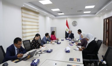 وزير التعليم العالي يستقبل وفد شركة هواوى العالمية