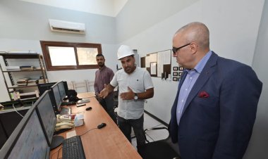 «الجزار» يتفقد محطة المحولات الكهربائية وأعمال التطوير بـ«برج العرب الجديدة»