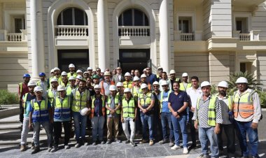 وزير الإسكان يتفقد موقف تنفيذ الوحدات السكنية بالحى السكنى الخامس "جاردن سيتى الجديدة"