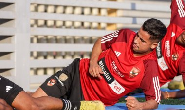 عودة رضا سليم.. تفاصيل مران الأهلي استعدادا لمباراة إنبي