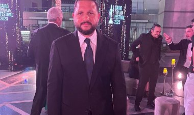 عماد زيادة يشارك بحفل مهرجان الدراما | صور 