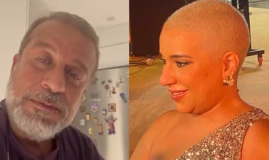 «زي القمر وبرافو أخدت التريند».. أول تعليق من شريف منير على حلاقة أسما شعرها