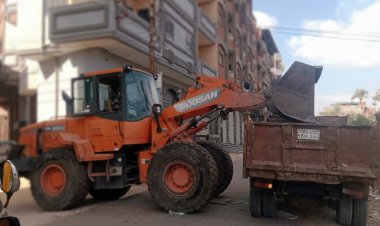 حملات تموينية وإزالة إشغالات وتعديات على أراضي زراعية بمدن ومراكز كفر الشيخ