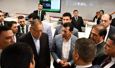 وزير الرياضة ومحافظ الشرقية يفتتحان فرع البنك الأهلي بمركز التنمية الشبابية بلبيس