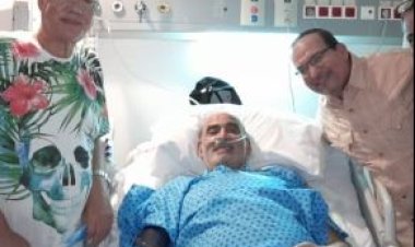 أول ظهور لـ أمل الطائر عقب إجراءه عملية جراحية