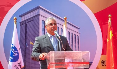 اقتصادية قناة السويس تضع حجر الأساس لمصنع المنسوجات الصيني cady مصر