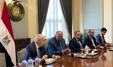 وزير الخارجية يتابع سير العمل القنصلي بالوزارة
