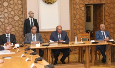 وزير الخارجية يلتقى السفراء المنقولين للعمل كرؤساء لبعثات مصر بالخارج اليوم