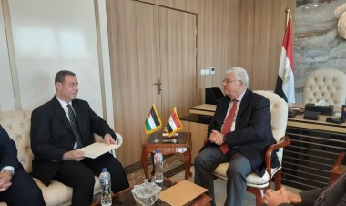 وزير التعليم العالي يستقبل السفير الفلسطيني لبحث سُبل تعزيز التعاون المُشترك