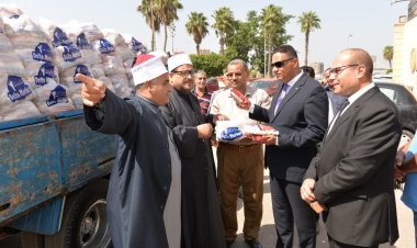 توزيع 5 آلاف سلة غذاء على الأسر الأولى بالرعاية بالدقهلية