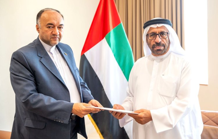 رئيس دولة الإمارات يتلقى دعوة الرئيس رئيسي لزيارة إيران