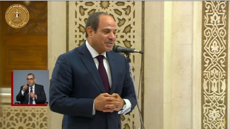 الرئيس السيسي خلال افتتاح مسجد السيدة نفيسة: تطوير أضرحة آل البيت من أجل استعادة القاهرة التاريخية