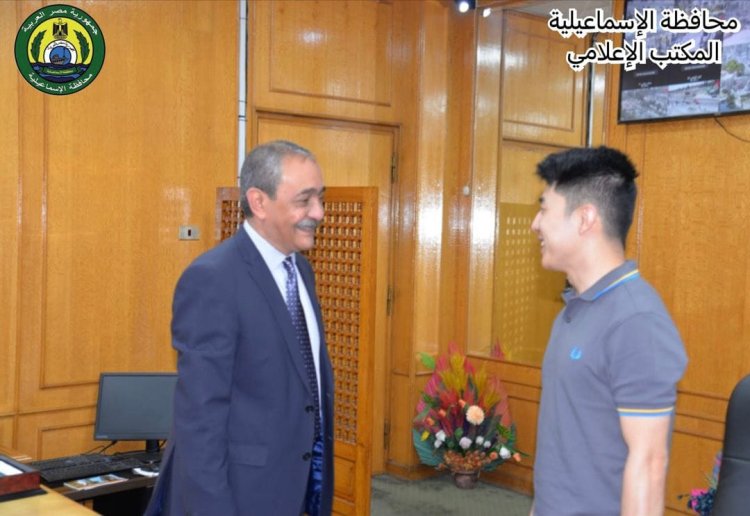 محافظ الإسماعيلية يستقبل رئيس اللجنة الفنية الدائمة لمشروع الشبكة الوطنية الموحدة للطوارئ والسلامة العامة