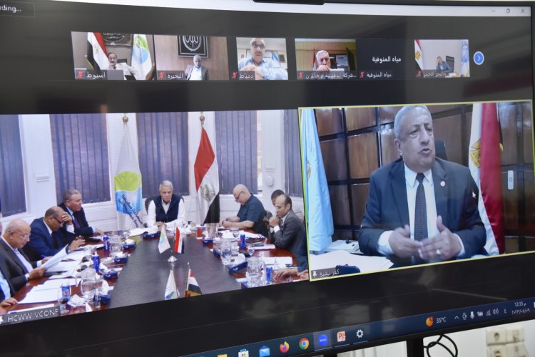 القابضة للمياه: تتابع معدلات تنفيذ مشروعات حياة كريمة