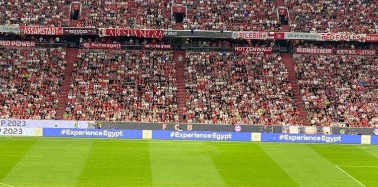 الترويج للمقصد للسياحي المصري خلال مباراة نهائي كأس السوبر الألماني