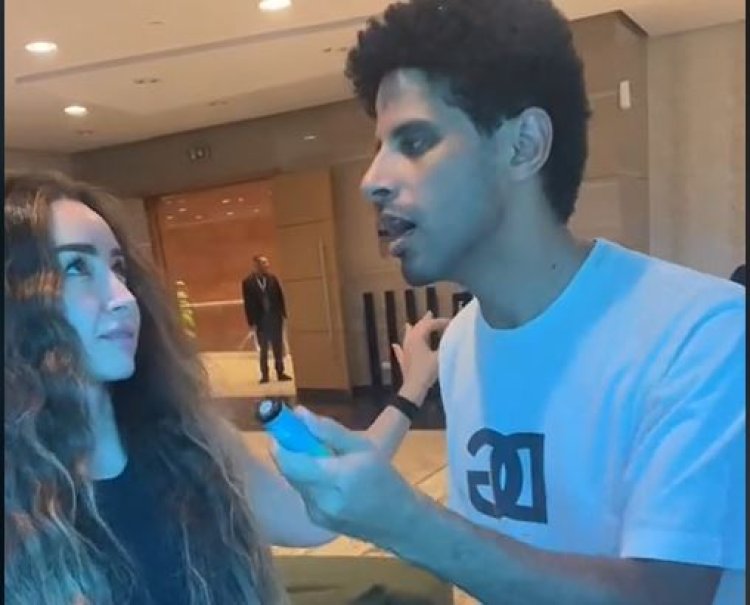 حمدي المرغني يجبر هنا الزاهد على الرقص.. فيديو
