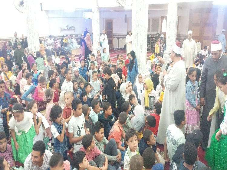 «أوقاف كفر الشيخ» تنظم البرنامج الصيفي بالمساجد وتكرم الأطفال