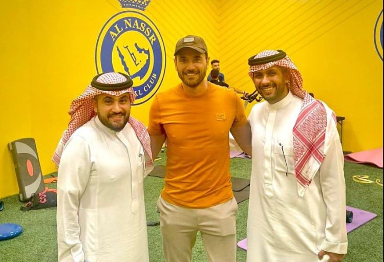 تركي آل الشيخ ينشر صورة لـ أحمد عز داخل نادي النصر الرياضي ويكشف مفاجأة قريبة معه
