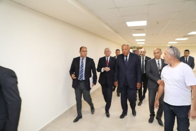 سامح شكري يشهد اللمسات الأخيرة لمقر «الخارجية» في العاصمة الإدارية