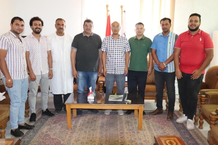 معمل بحوث الثروة السمكية يستقبل إحدى شركات الأعلاف الصينية لتعزيز التعاون