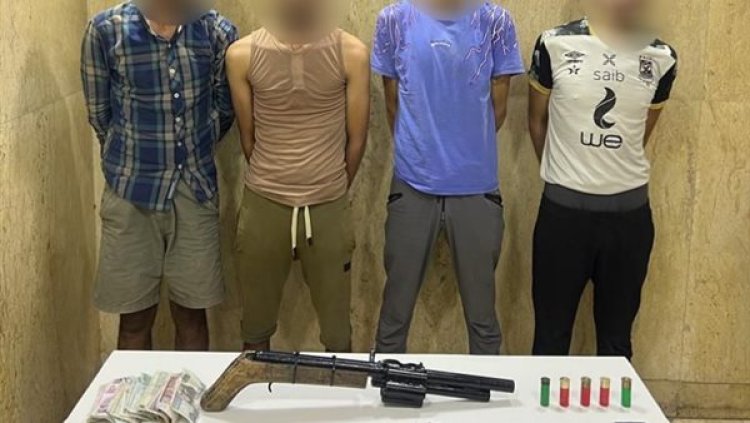 القبض على 4 أشخاص بتهمة الاتجار في المخدرات بحلوان