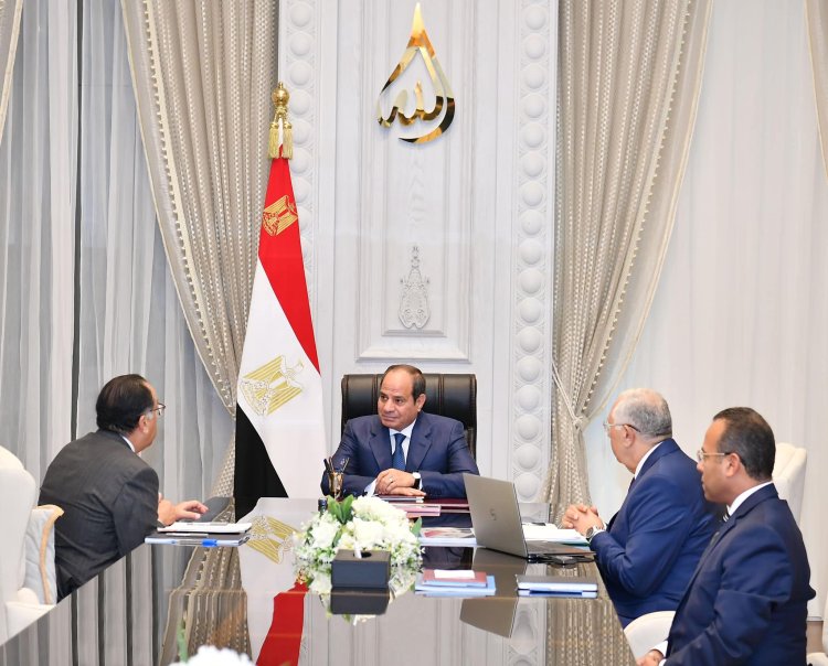 السيسي يجتمع مع وزير الزراعة لاستعراض المشروعات القومية الزراعية بالمحافظات