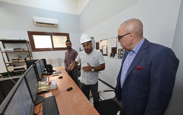 «الجزار» يتفقد محطة المحولات الكهربائية وأعمال التطوير بـ«برج العرب الجديدة»