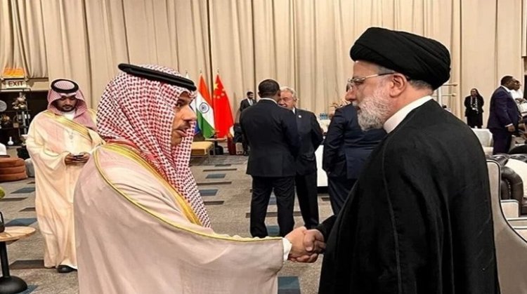 محادثات في قمة مجموعة «بريكس» بين الرئيس الإيراني ووزير الخارجية السعودي