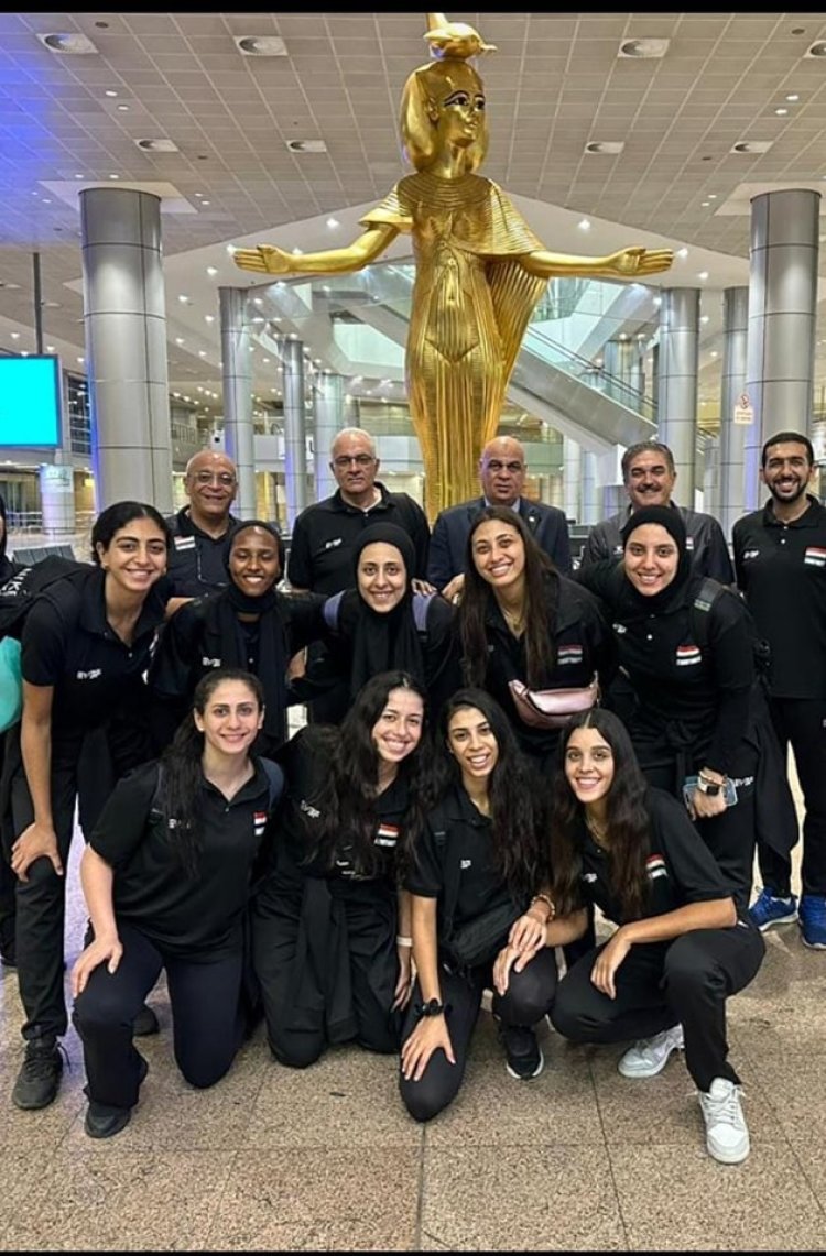 الشباب والرياضة تستقبل منتخب مصر للطائرة سيدات بعد الصعود لكأس العالم والحصول على فضية أمم أفريقيا