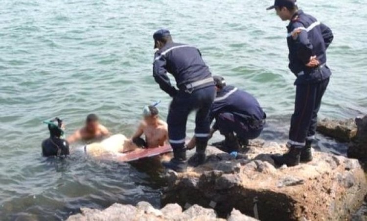 انتشال جثة شاب من داخل ترعة فى البدرشين