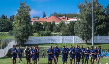 كواليس مران الأهلي الصباحي بمعسكر النمسا 