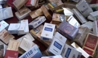 ضبط 196علبة سجائر مجهولة المصدر بحوزه صاحب محل بمنطقة شبرا 