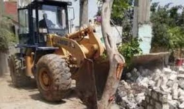 إزالة 11 حالة تعدٍ واستمرار حملات النظافة في كفر الشيخ