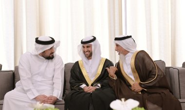 أحمد بن محمد يحضر أفراح بن سليمان وبن خرباش في دبي
