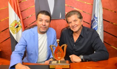 بالصور.. تكريم وليد توفيق في نقابة الموسقيين