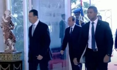 وصول الرئيس السيسي للمشاركة في المؤتمر العالمي للسكان والصحة والتنمية 2023