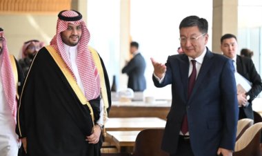 الأمير تركي بن محمد بن فهد يلتقي رئيس الديوان الرئاسي المنغولي