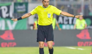 ابراهيم نور الدين حكما لودية المنتخب الأوليمبي وروسيا للمحليين  