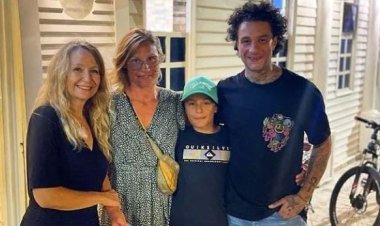 أحمد الفيشاوي يظهر من جديد مع ابنه تيتوس.. هل سيعود لطليقته الألمانية؟