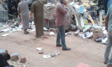 المباحث تستمع للشهود العيان في واقعة انهيار عقار بحدائق القبة