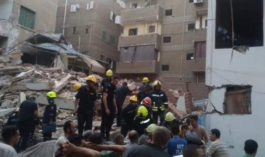«أسرة من أب وأم وابنهما».. مأساة إنسانية في حادث انهيار عقار حدائق القبة 
