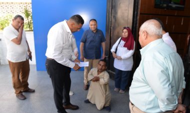 محافظ الدقهلية يوجه بتجهيز كشك بـ«البضاعة»  لمواطن من ذوى الهمم