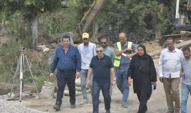 رئيس مياه دمياط يتابع مشروعات حياة كريمة