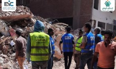 التحالف الوطنى للعمل الأهلى يوفر الدعم النفسي لأسر ضحايا انهيار عقار حدائق القبة