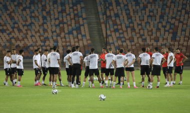 منتخب مصر يختتم استعداداته لمواجهة إثيوبيا في تصفيات إفريقيا