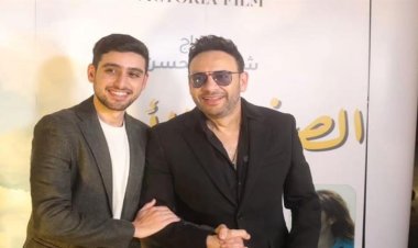 مصطفى قمر: ابني تيام بيفكرني بـ أحمد عز