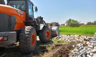 إزالة في المهد لأكثر من 90 حالة تعد بقرى ومراكز بني سويف