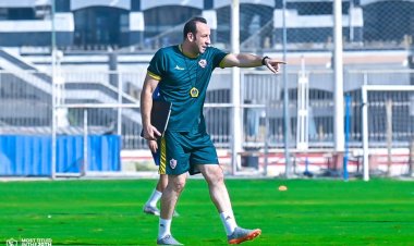رسالة غامضة من أحمد مجدي مدرب نادي الزمالك 